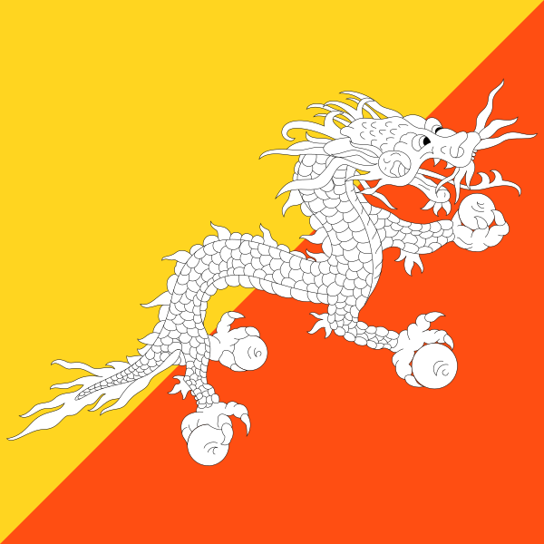 Flag of Bhutan